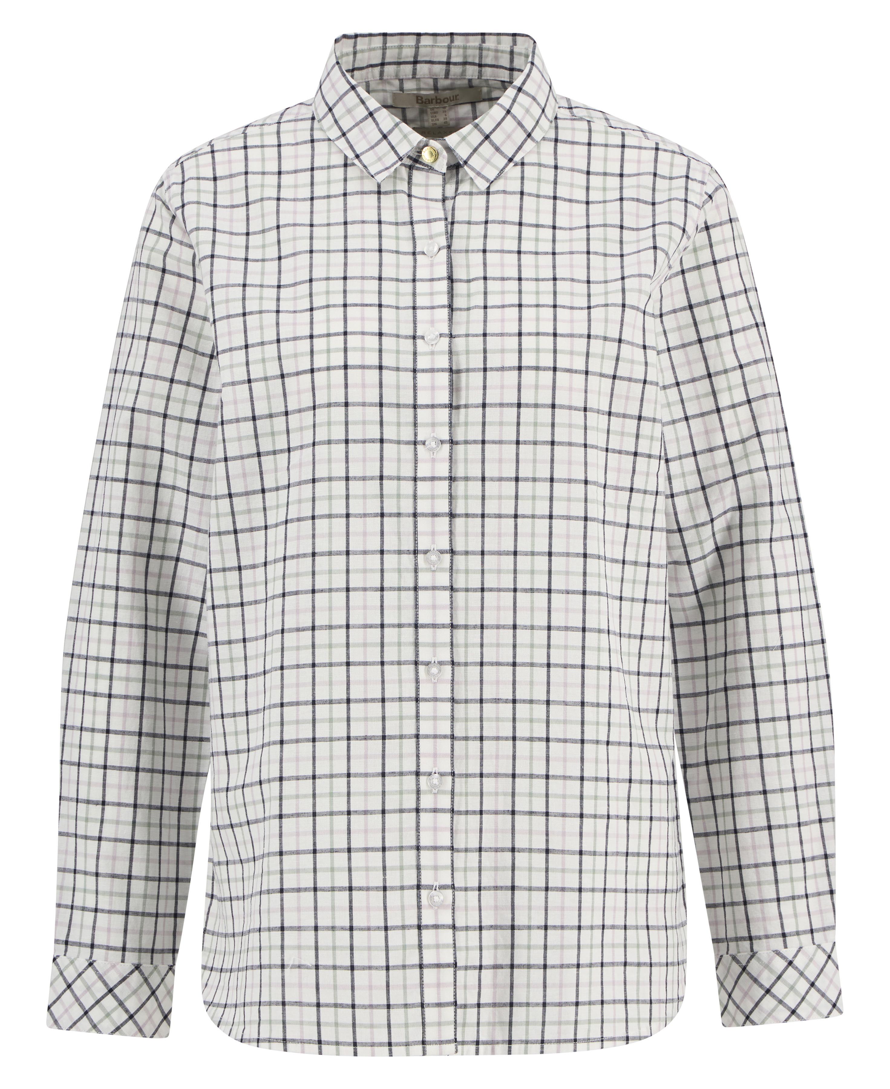 Barbour Petunia Long-Sleeved Shirt In Multi Size 4 product image with Barbour