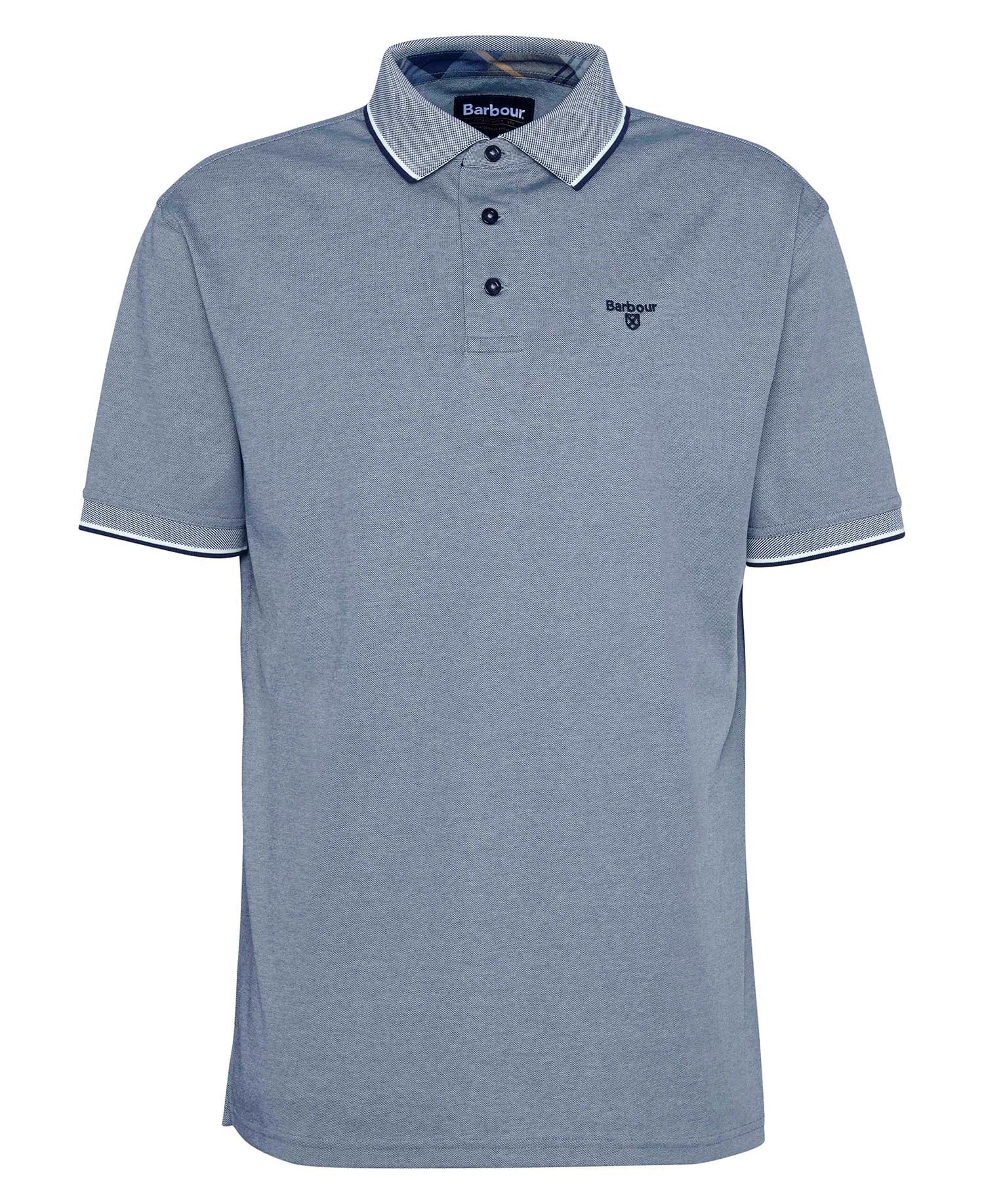Barbour Heydon Short-Sleeved Polo Shirt In Classic Navy Size M Polo Shirt product image with Barbour, Classic