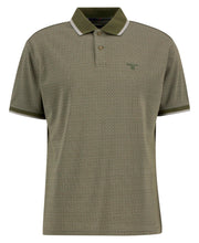 Barbour Weston Textured Polo Shirt In Mid Olive Size L Polo Shirt product image with Barbour