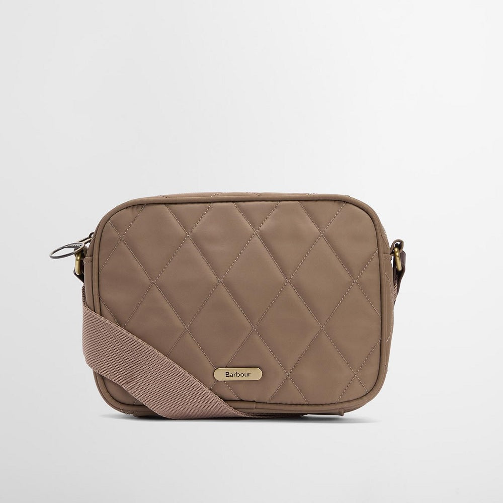 Barbour Quilted Crossbody Bag Sand One Size