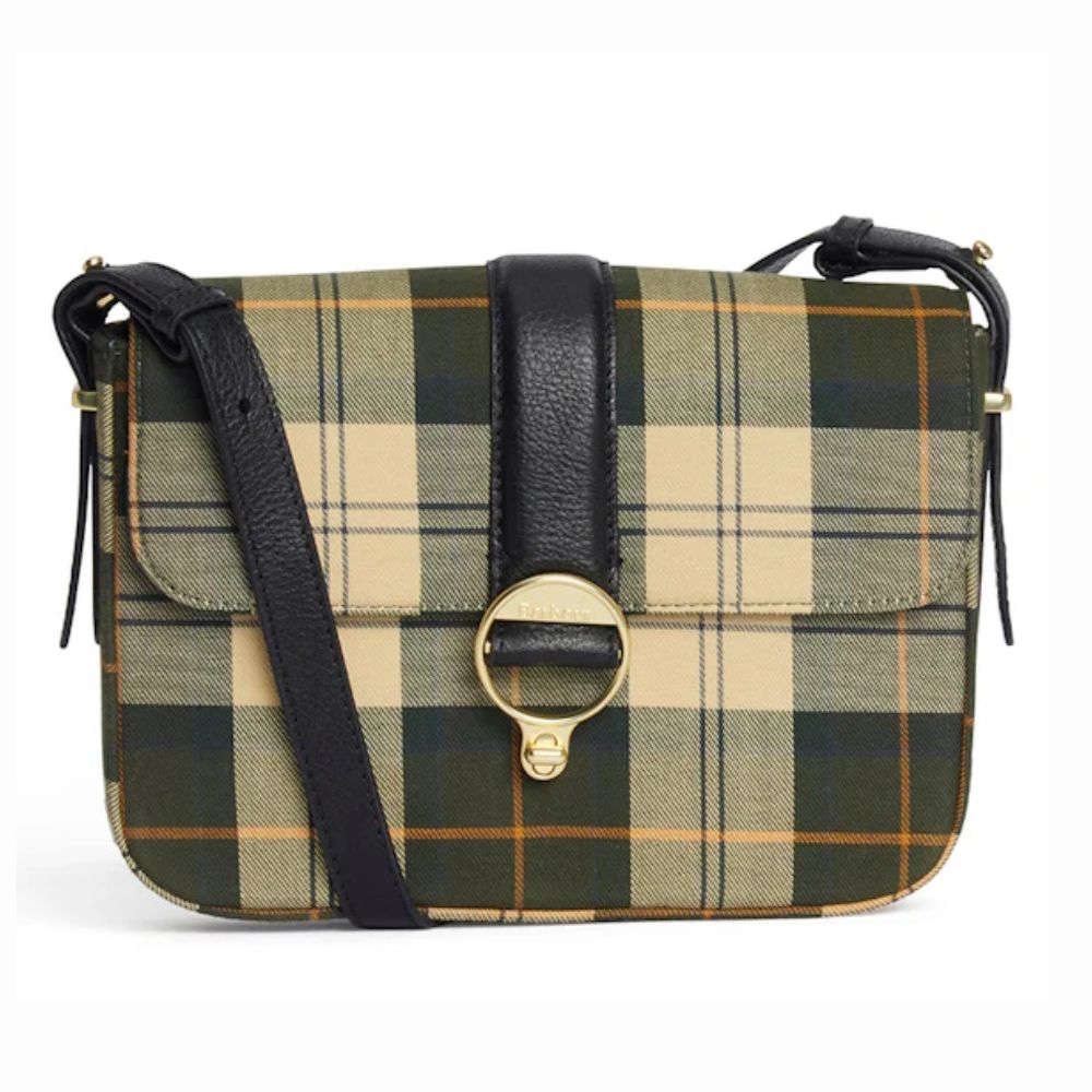 Barbour Rosa Tartan Crossbody Bag In Ancient Tartan One Size