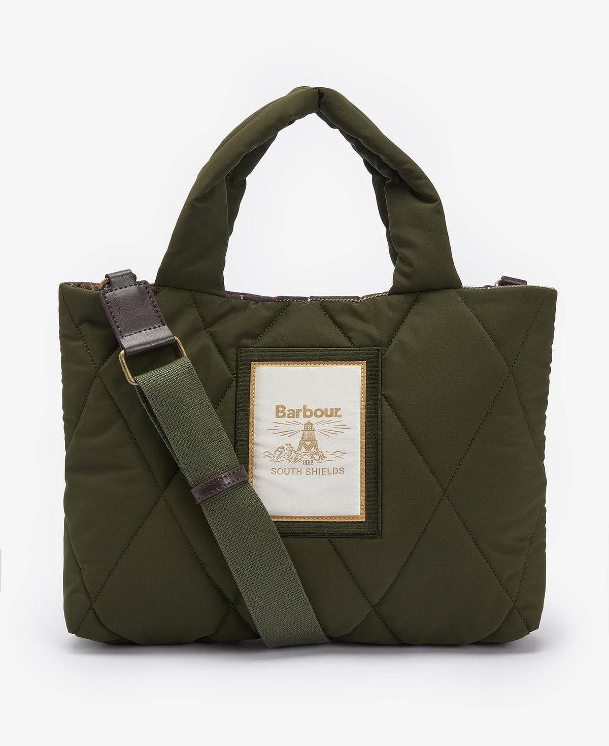 Barbour Mariah Quilted Mini Tote Bag One Size