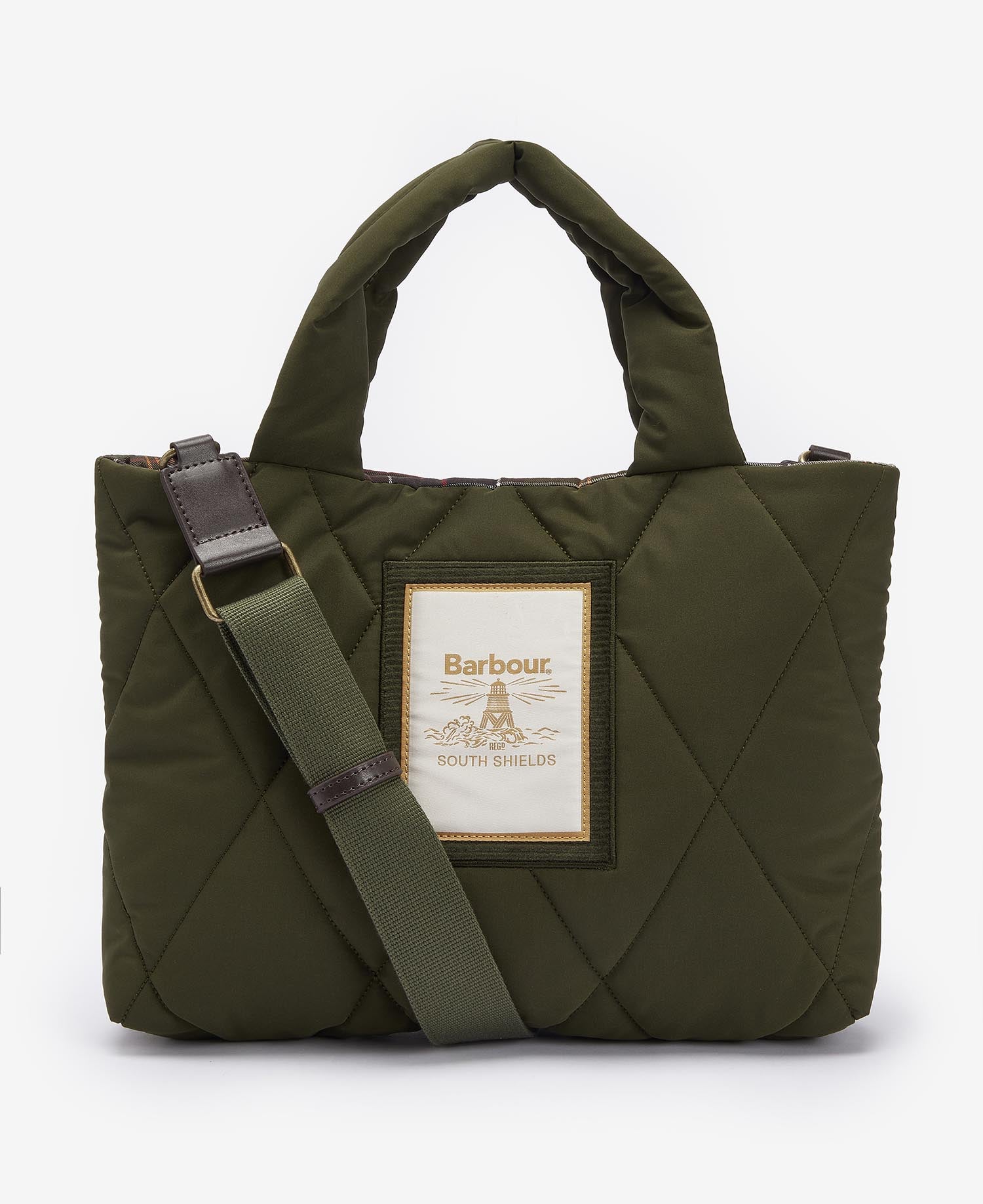 Barbour Mariah Quilted Mini Tote Bag One Size