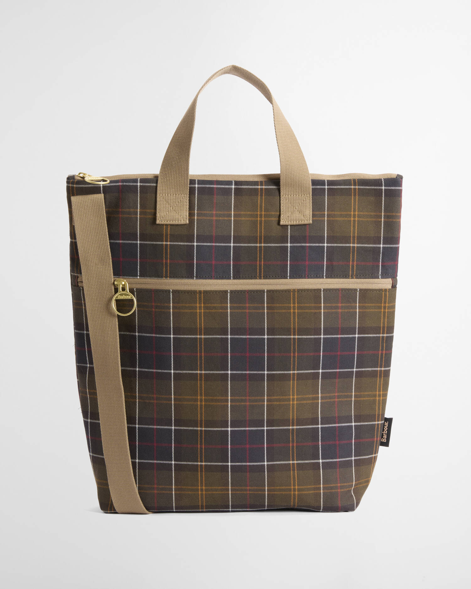 Barbour Transport Tote Bag In Classic Tartan One Size
