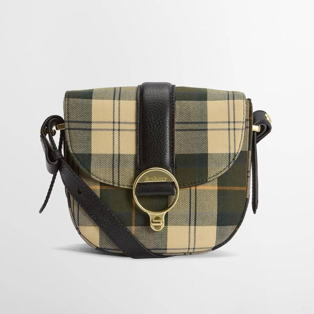 Barbour Elm Tartan Crossbody Bag In Ancient Tartan One Size