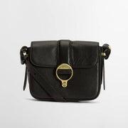 Barbour Mini Rosa Leather Crossbody Bag In Black One Size Bag product image with Barbour