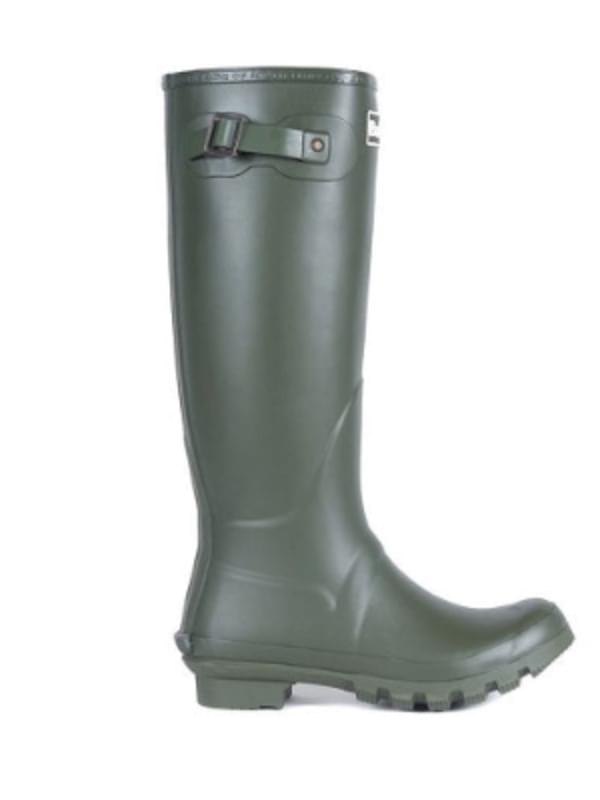 Barbour Wellington Bede Boot Olive Size US 6 Boot product image with Barbour