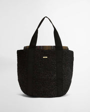 Barbour Lily Beach Bag In Black One Size Bag product image with Barbour
