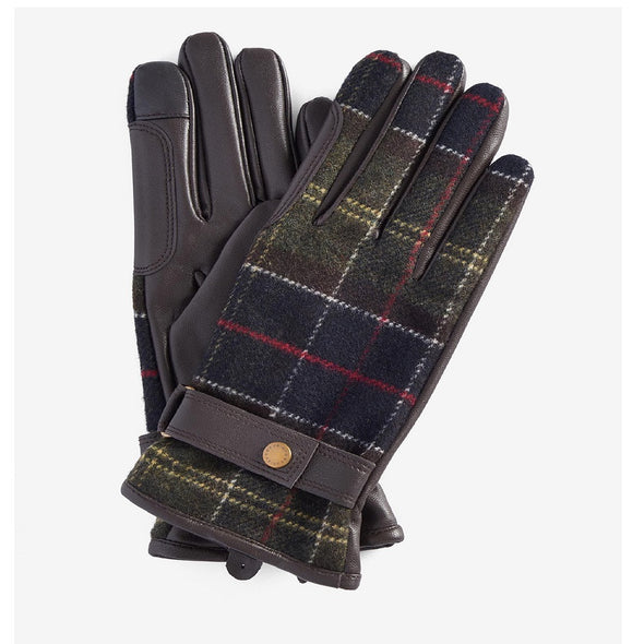 Barbour Aubrey Tartan Gloves Classic Size L