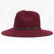 Barbour Tack Fedora Hat Cabernet Hat product image with Barbour