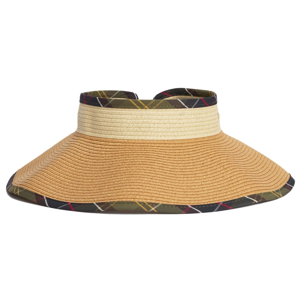 Barbour Elsdon Packable Visor Natural/Classic One Size