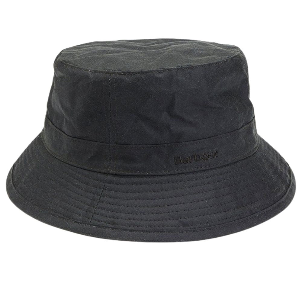 palace × barbour sports hat black Barbour Wax Sports Hat – Best of British NBPT