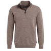 Barbour Holden Half Zip Sweater Military Marl Size XXL