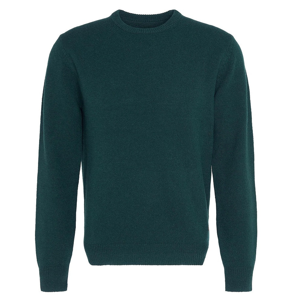 Barbour Essential Patch Crew Neck Evergreen Sweater Size XL Sweater product image with Barbour