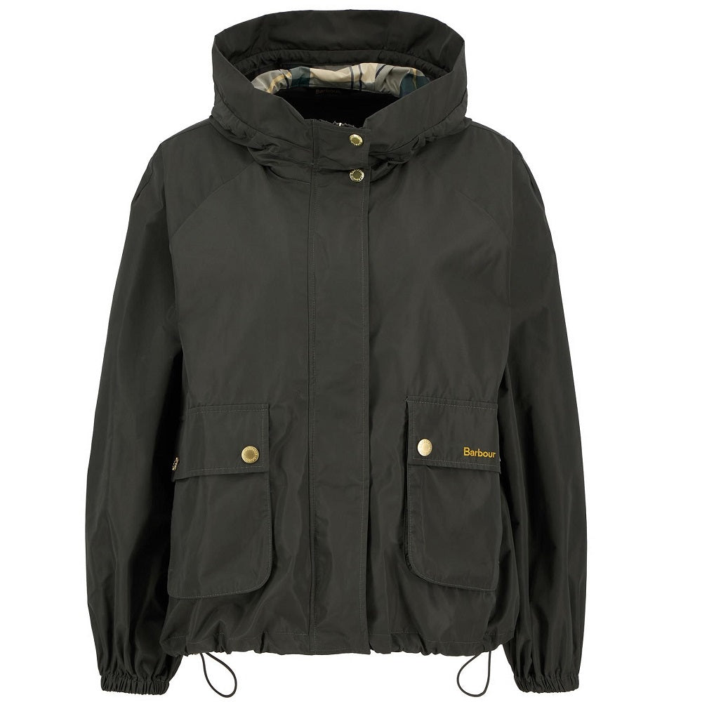 Barbour Women's Mae Showerproof Jacket Olive Size US14