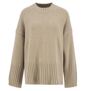 Barbour Sophia Knitted Jumper Pale Camel Jumper product image with Barbour