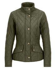 Barbour Flyweight Cavalry Quilted Jacket Olive Quilted Jacket product image with Barbour, Quilted