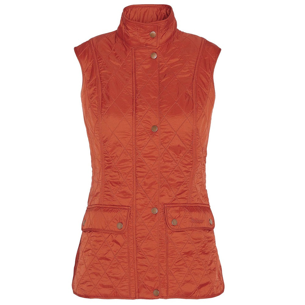 Barbour Wray Spiced Pumpkin Gilet Size US4 Gilet product image with Barbour