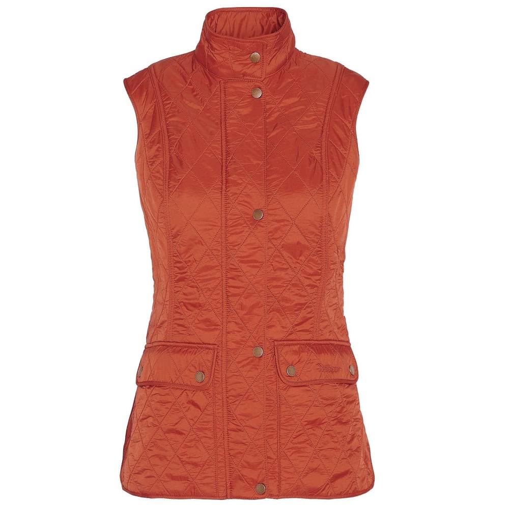 Barbour Wray Spiced Pumpkin Gilet Size US4 Gilet product image with Barbour