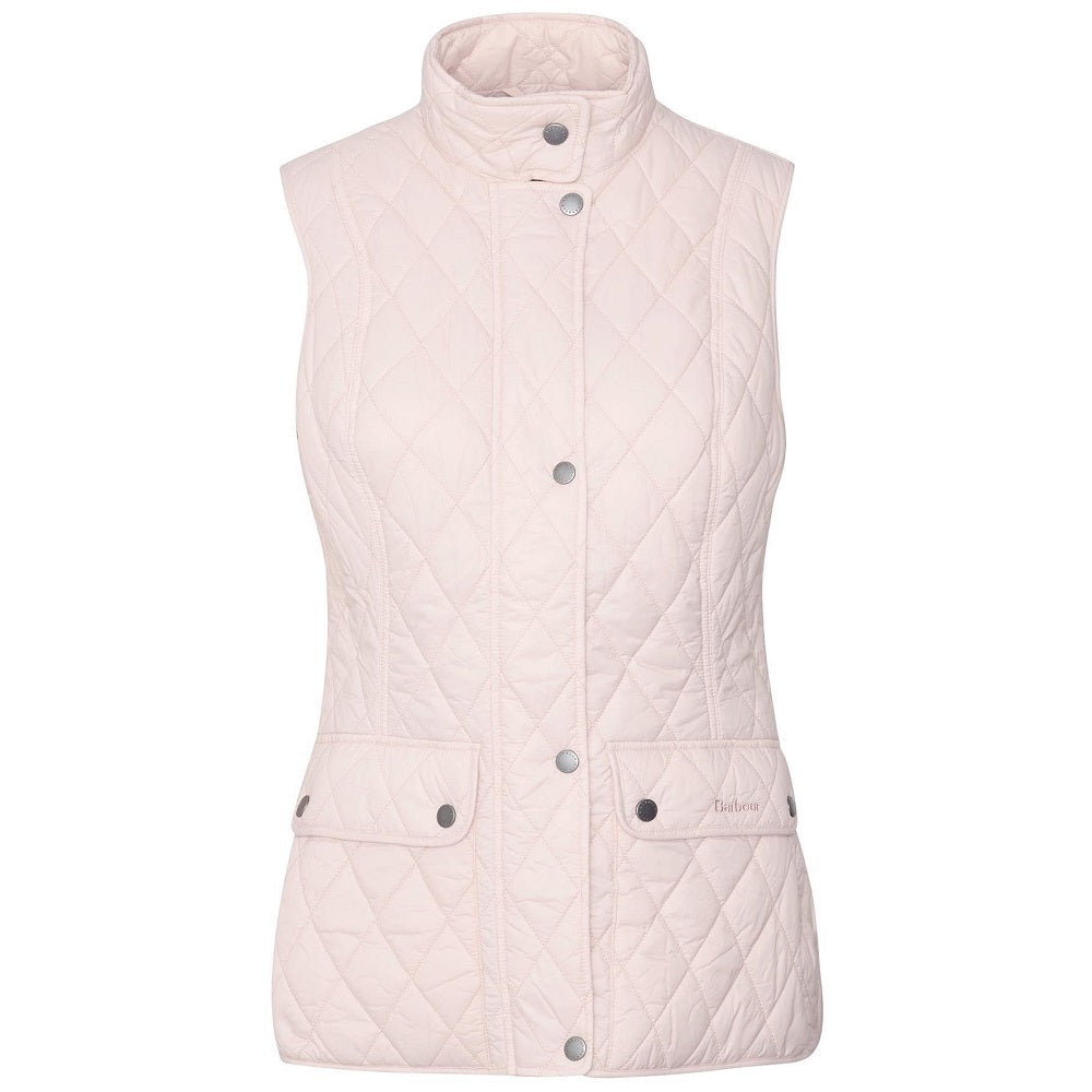 Barbour Otterburn Gilet In Primrose Pink Size US 4