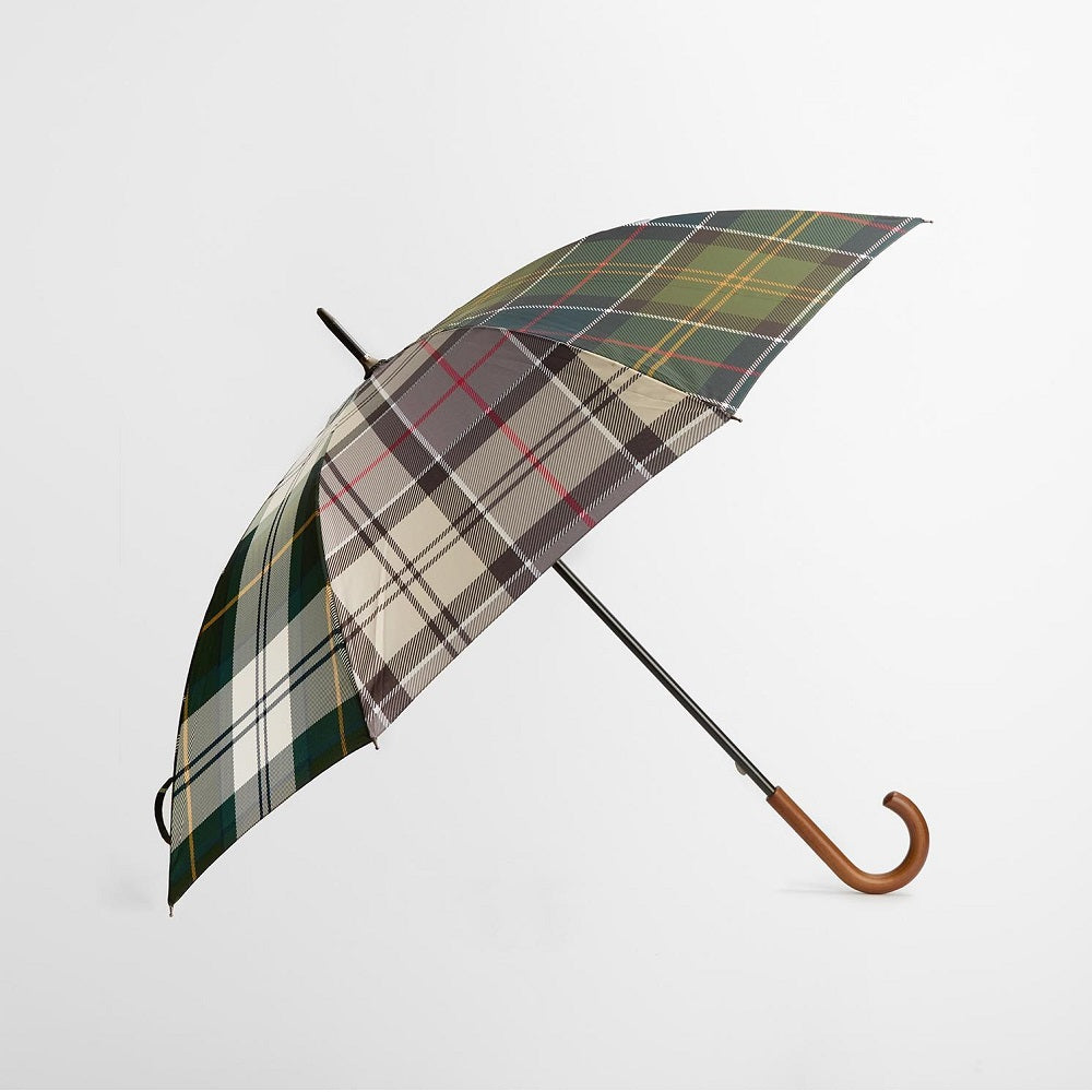 Barbour Full Length Mixed Tartan Umbrella One Size