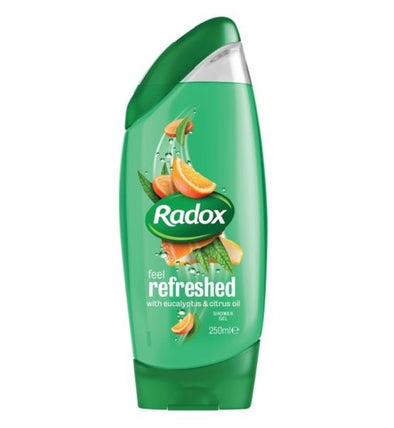 Radox Refresh Shower Gel 250Ml (Pack of 6)