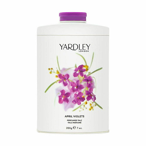 Yardley London April Violets Perfumed Talc 200g