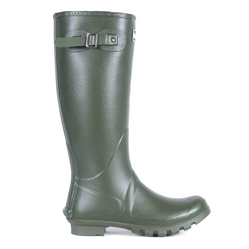Barbour Mens Bede Wellington Boot Olive 8