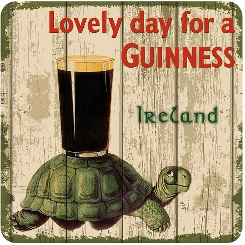 Guinness Nostalgic Coaster - Tortoise
