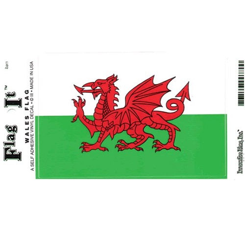 Flag it Decal Wales Flag