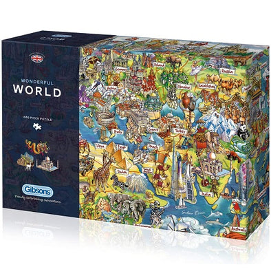 Gibsons Puzzle: 1000 Wonderful World