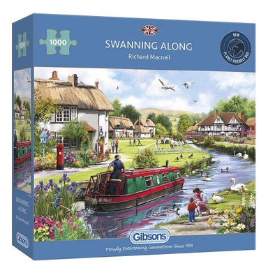 Gibsons Swanning Along Jigsaw Puzzle (1000 Pieces)