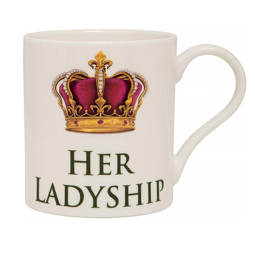 The Leonardo Collection Her Ladyship Fine China Mug, White Mug product image