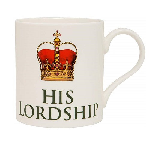 The Leonardo Collection His Lordship Fine China Mug, White Mug product image