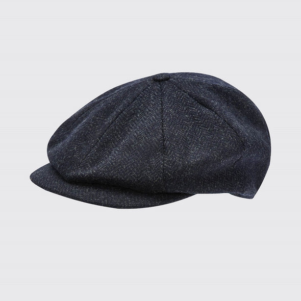 Dubarry Collins Baker Boy Cap - Midnight Size S (US 6-5/8)