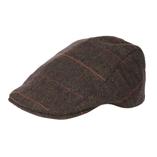 Barbour Cheviot Flat Olive Hat