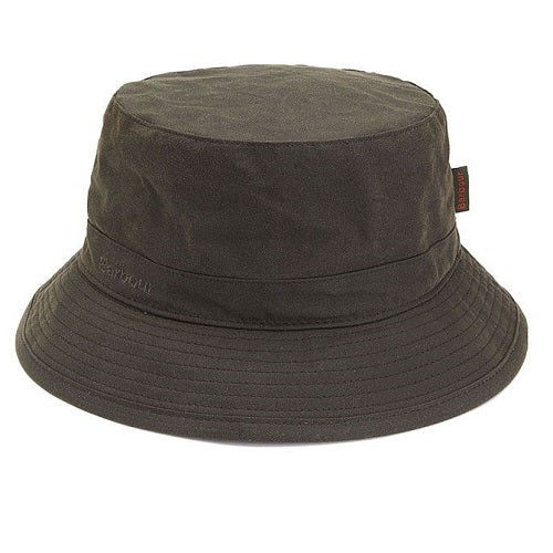 Barbour Wax Sports Hat Olive Size M