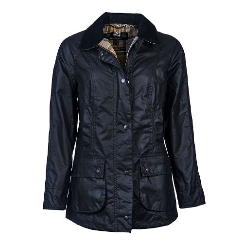 Barbour Beadnell Wax Jacket Navy 10