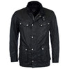 Barbour International Men's Duke Wax Jacket - Black Size M