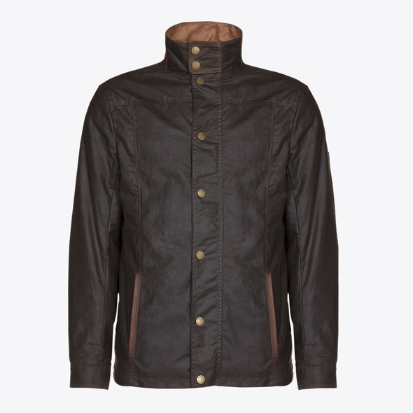 Dubarry Carrickfergus Men’s Waxed Cotton Jacket - Olive XL