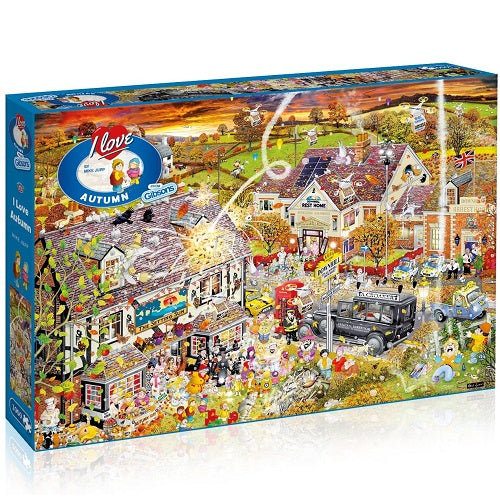 Gibsons Puzzle: 1000 I Love Autumn
