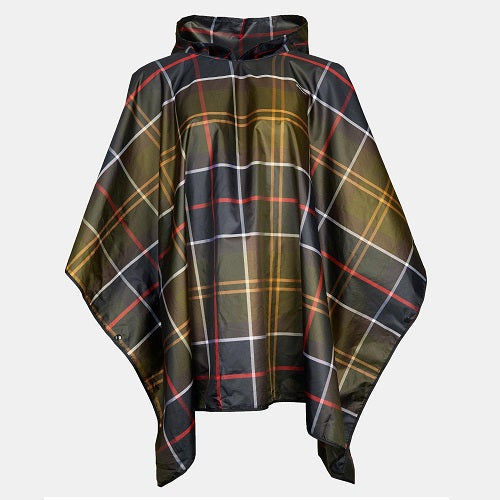 Barbour Showerproof Poncho Classic Tartan Poncho product image with Barbour, Tartan, Classic
