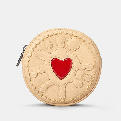 Yoshi Jammie Dodger Biscuit Leather Purse
