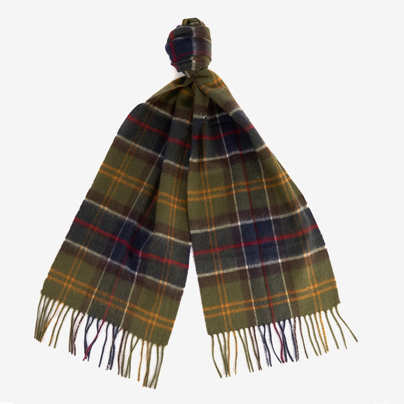 Barbour Merino / Cashmere Tartan Scarf Classic