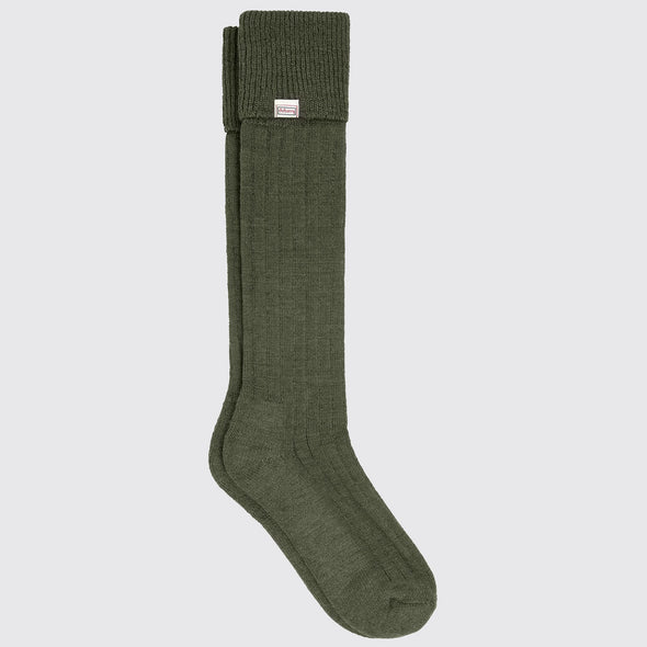 Dubarry Alpaca Socks - Olive Size M