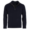 Barbour Men Holden Half Zip Sweater in Navy Blue Size XXL