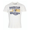 Barbour International Steve McQueen's Eagle t-shirt In Whisper White Size L
