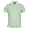 Barbour Men's Washed Sports Polo T-Shirt Dusty Mint Size M