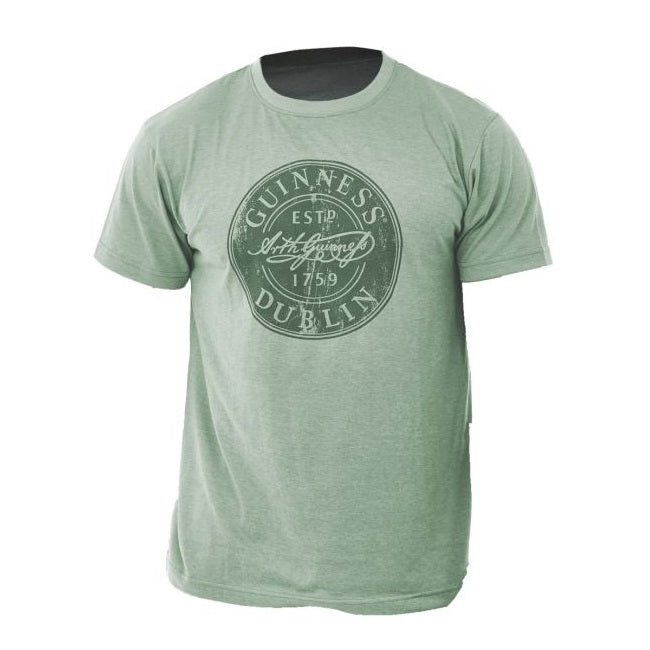 Guinness Green Bottle Cap T-Shirt Size M