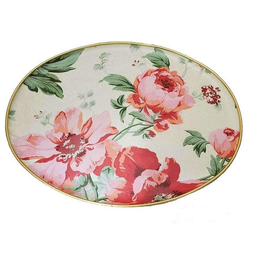 Keswick's Cantate Pattern 18"x 14" (460mm x 360mm) Oval Tray